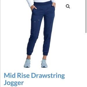 Navy Womens Scrubs - Joggers and Top